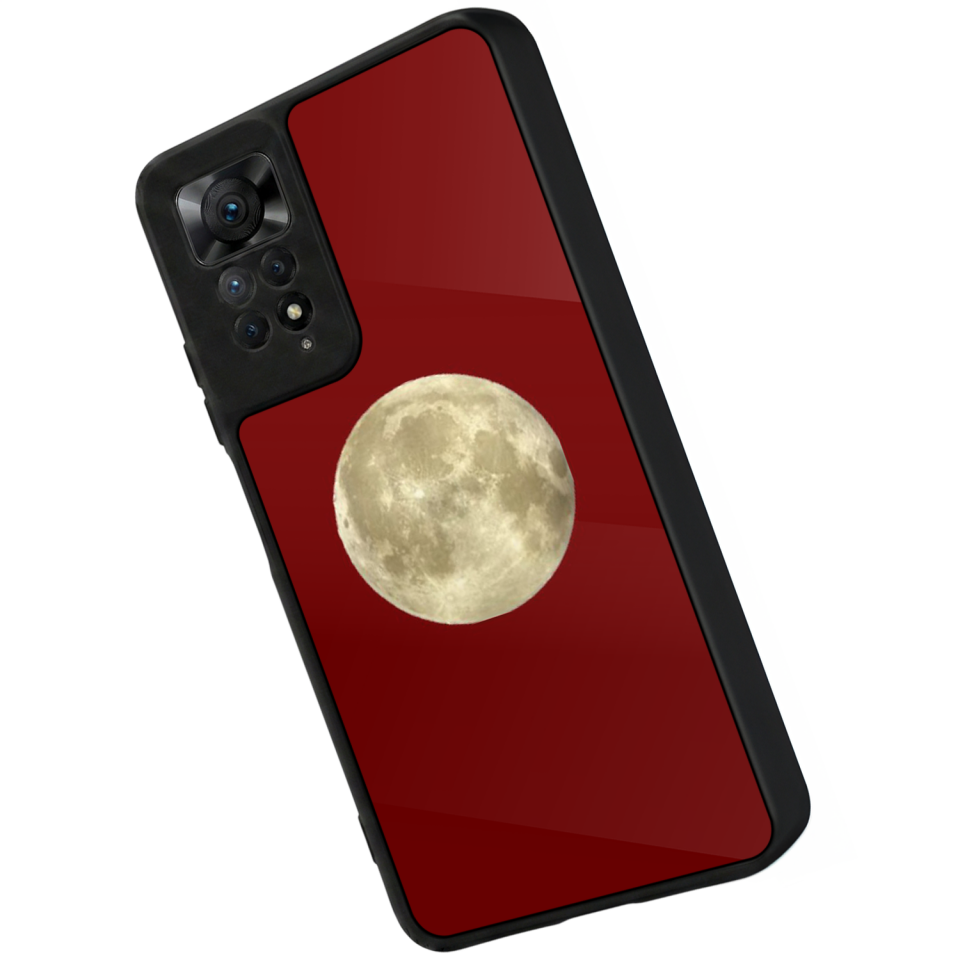 Xiaomi Redmi Note 12 Pro Uyumlu Kirmizi Tasarımlı Glossy Premium Kılıf