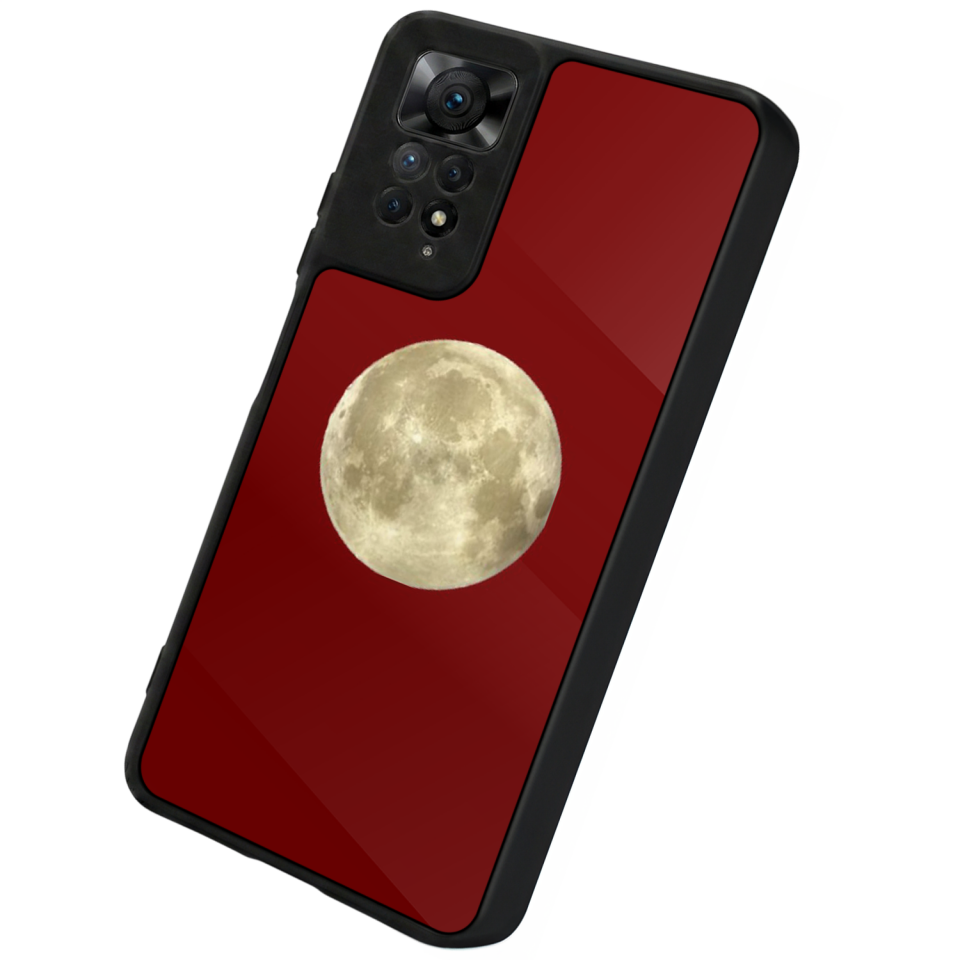 Xiaomi Redmi Note 12 Pro Uyumlu Kirmizi Tasarımlı Glossy Premium Kılıf