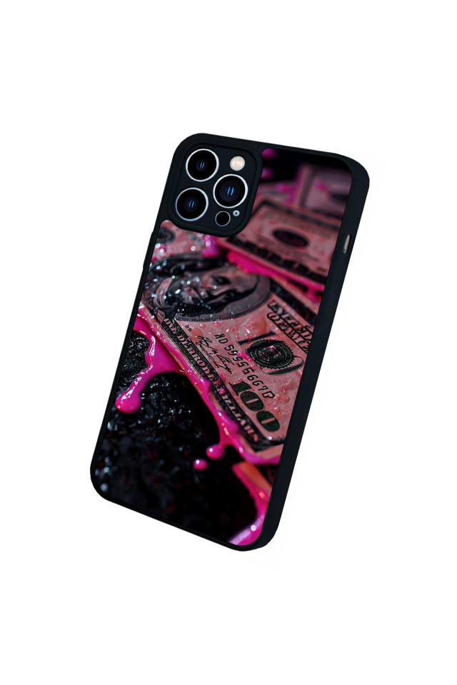 iPhone 12 Pro Max Uyumlu Para Tasarımlı Glossy Premium Kılıf