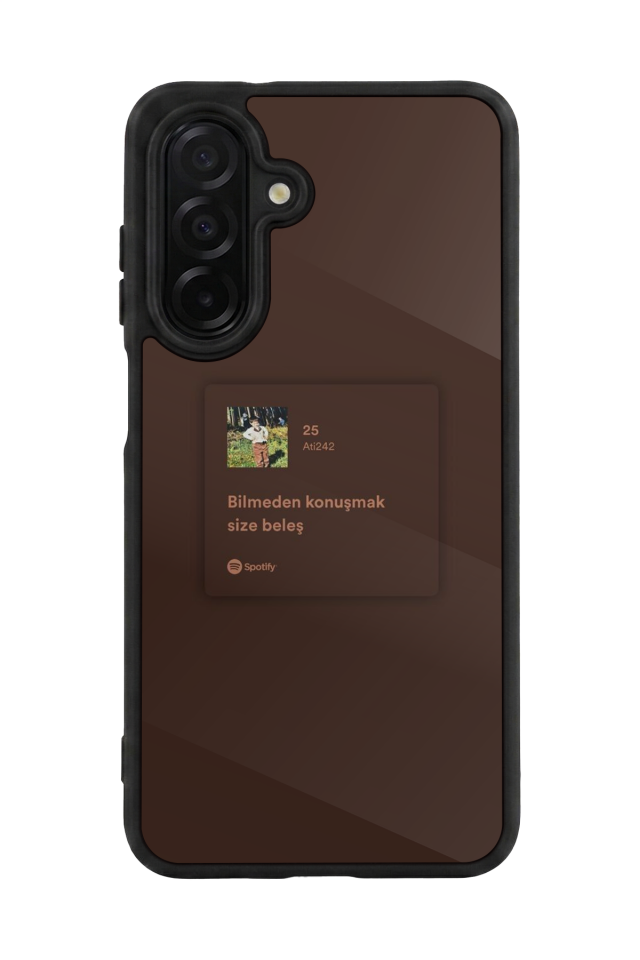 Samsung Galaxy A26 Uyumlu Sarki Sozleri Tasarımlı Glossy Premium Kılıf