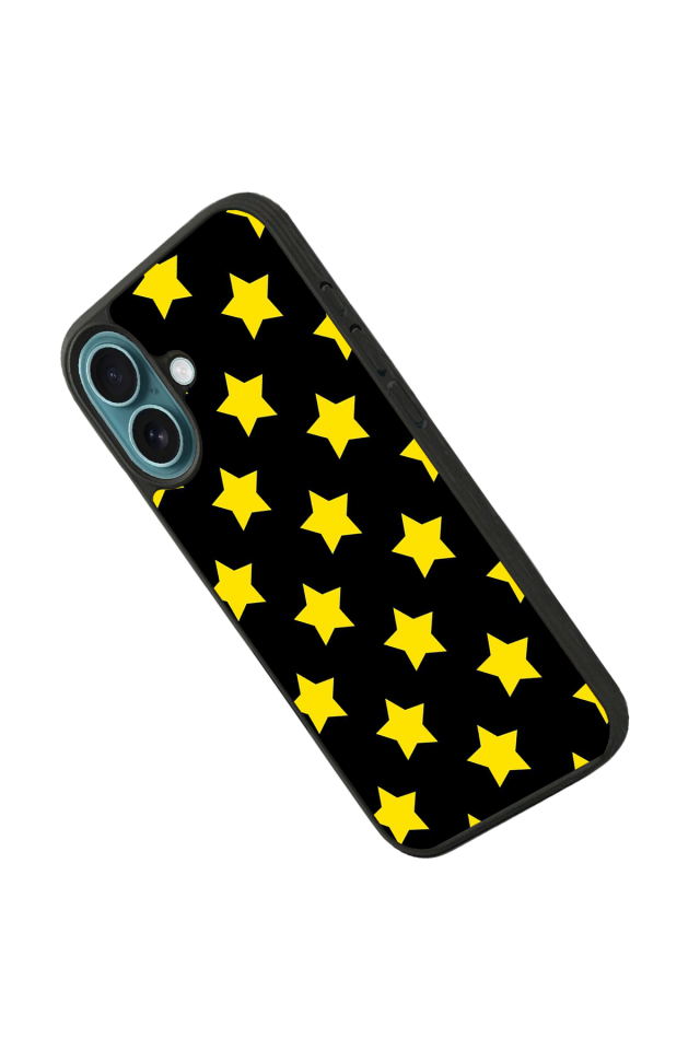 iPhone 16 Uyumlu Simsek Tasarımlı Glossy Premium Kılıf