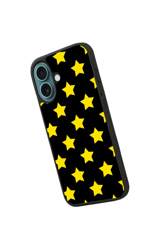 iPhone 16 Uyumlu Simsek Tasarımlı Glossy Premium Kılıf