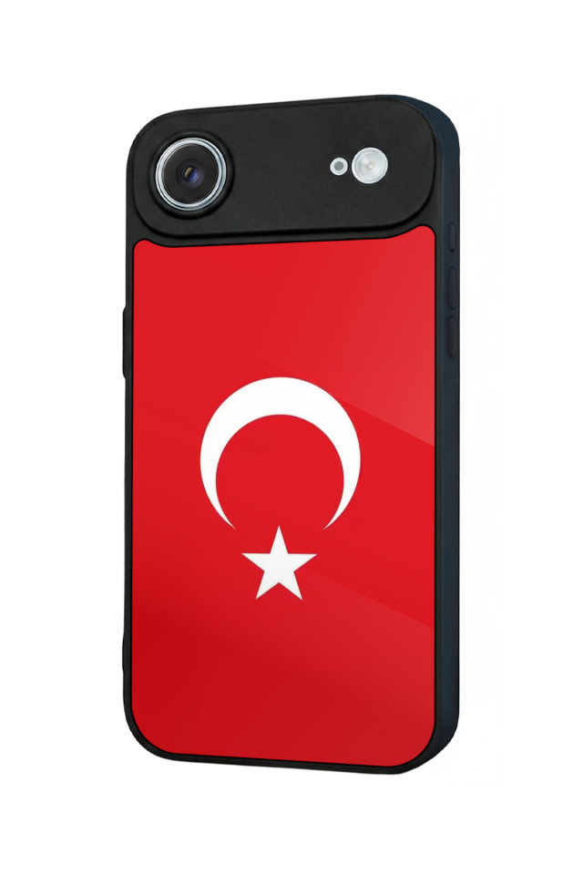 iPhone 17 Air Uyumlu Türk Bayragi Tasarımlı Glossy Premium Kılıf