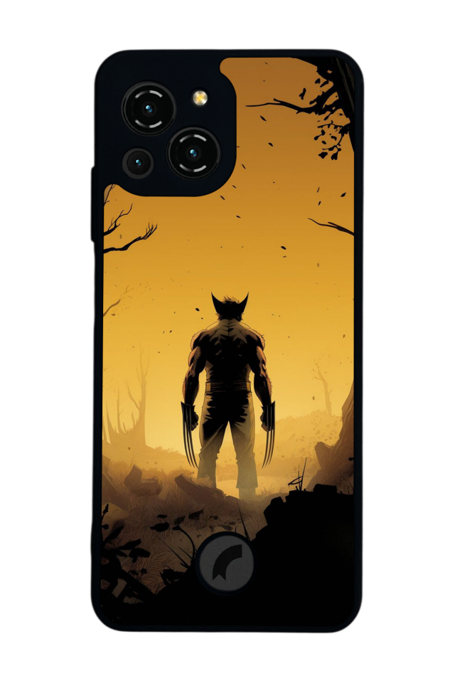 Reeder S23 Pro Max Uyumlu Wolverine Tasarımlı Glossy Premium Kılıf