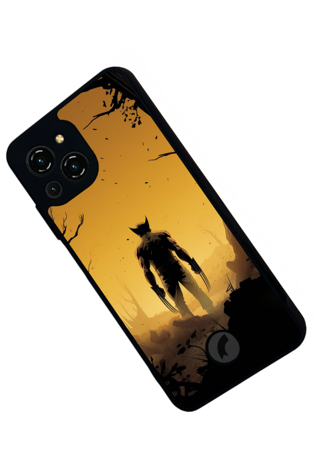 Reeder S23 Pro Max Uyumlu Wolverine Tasarımlı Glossy Premium Kılıf