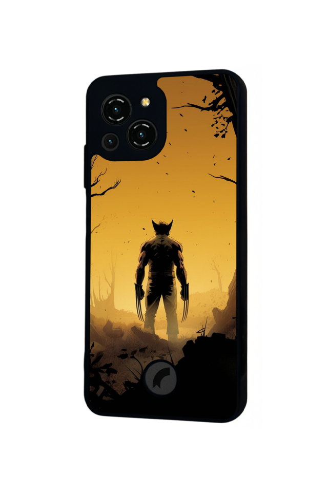 Reeder S23 Pro Max Uyumlu Wolverine Tasarımlı Glossy Premium Kılıf