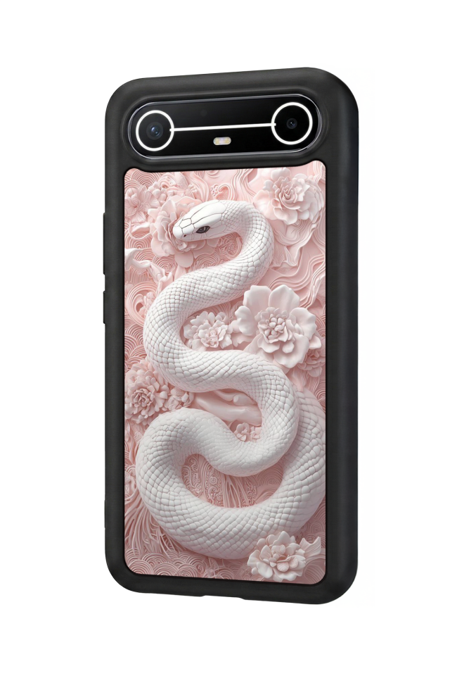 Tecno Spark Slim 5G Uyumlu Yılan Tasarımlı Glossy Premium Kılıf