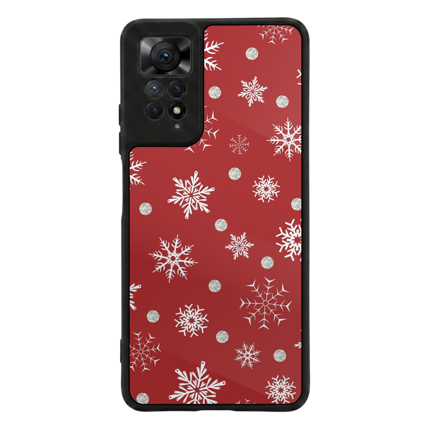 Xiaomi Redmi Note 11 Pro Uyumlu Yilbasi Christmas Tasarımlı Glossy Premium Kılıf