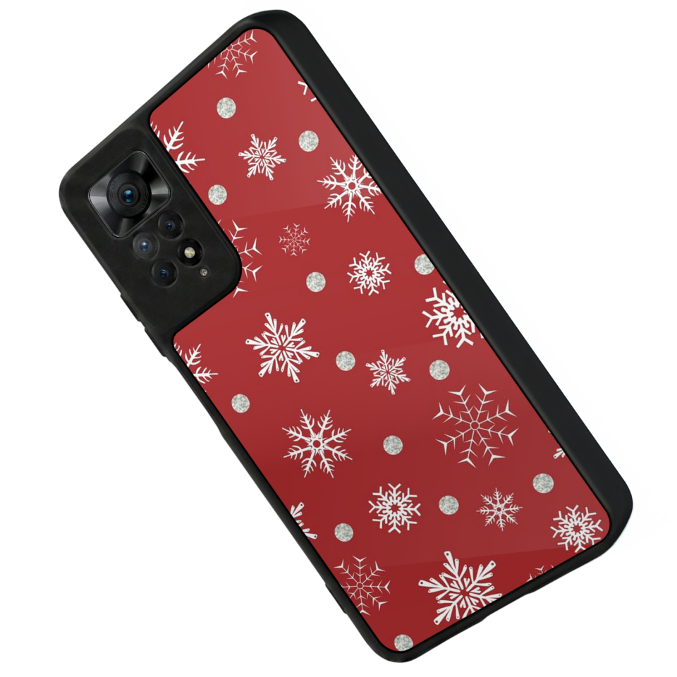 Xiaomi Redmi Note 11 Pro Uyumlu Yilbasi Christmas Tasarımlı Glossy Premium Kılıf