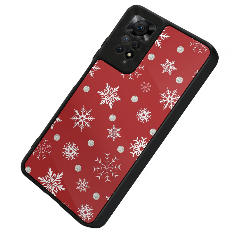 Xiaomi Redmi Note 11 Pro Uyumlu Yilbasi Christmas Tasarımlı Glossy Premium Kılıf