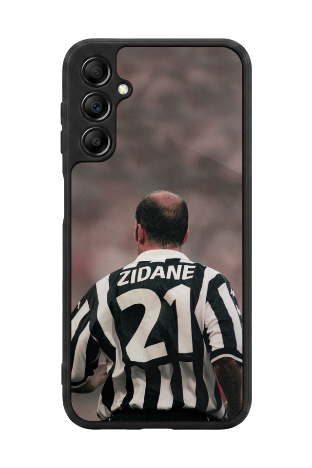 Samsung Galaxy A14 Uyumlu Zidane Tasarımlı Glossy Premium Kılıf