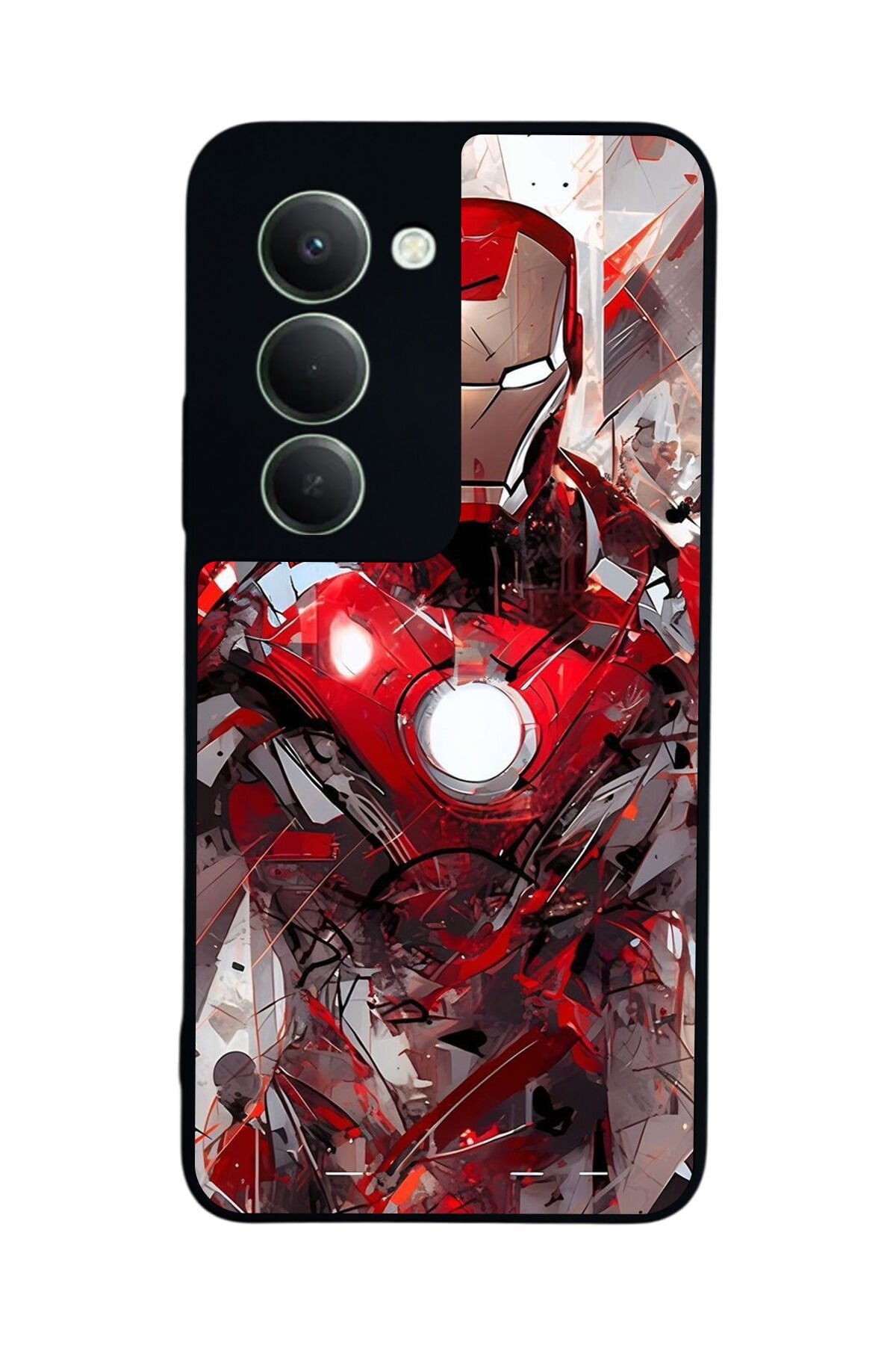 Xiaomi Redmi 15 5G Uyumlu Iron Man ( Demir Adam ) Tasarımlı Glossy Premium Kılıf
