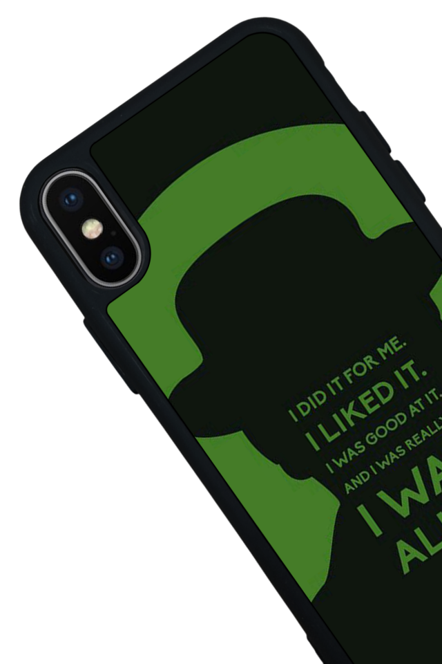 iPhone XS Max Uyumlu BreakingBad Tasarımlı Glossy Premium Kılıf