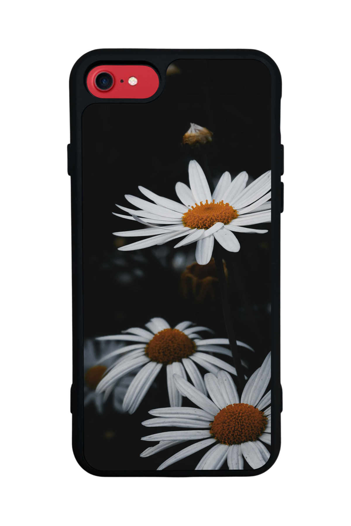 iPhone 8 Uyumlu Cicek Tasarımlı Glossy Premium Kılıf