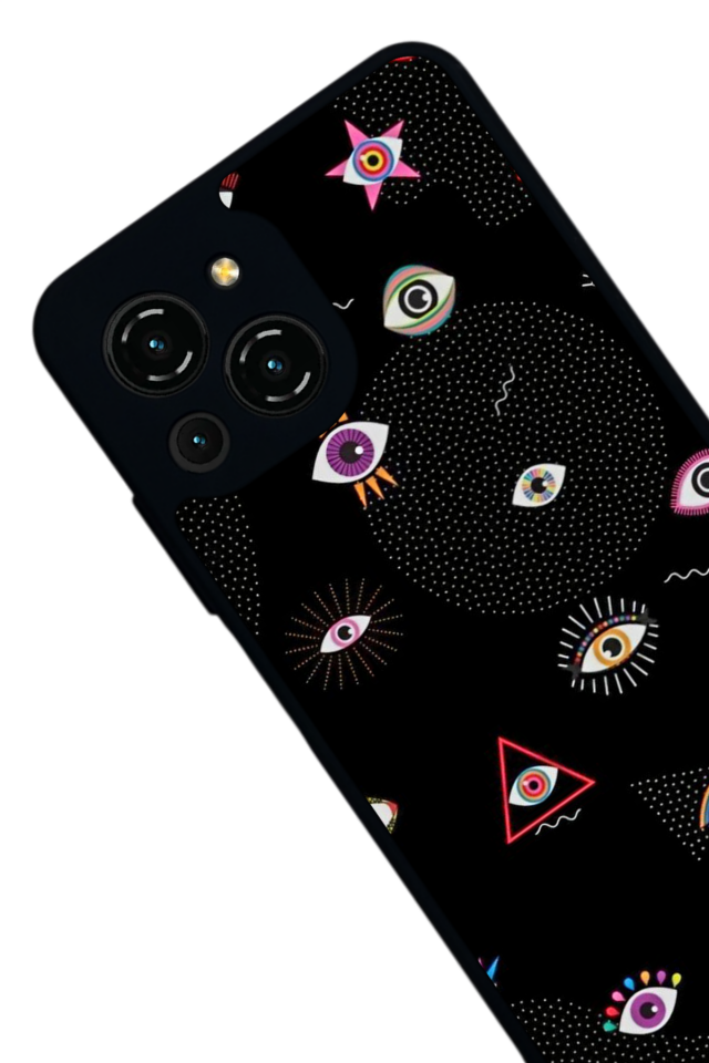 Reeder S23 Pro Max Uyumlu Göz Tasarımlı Glossy Premium Kılıf