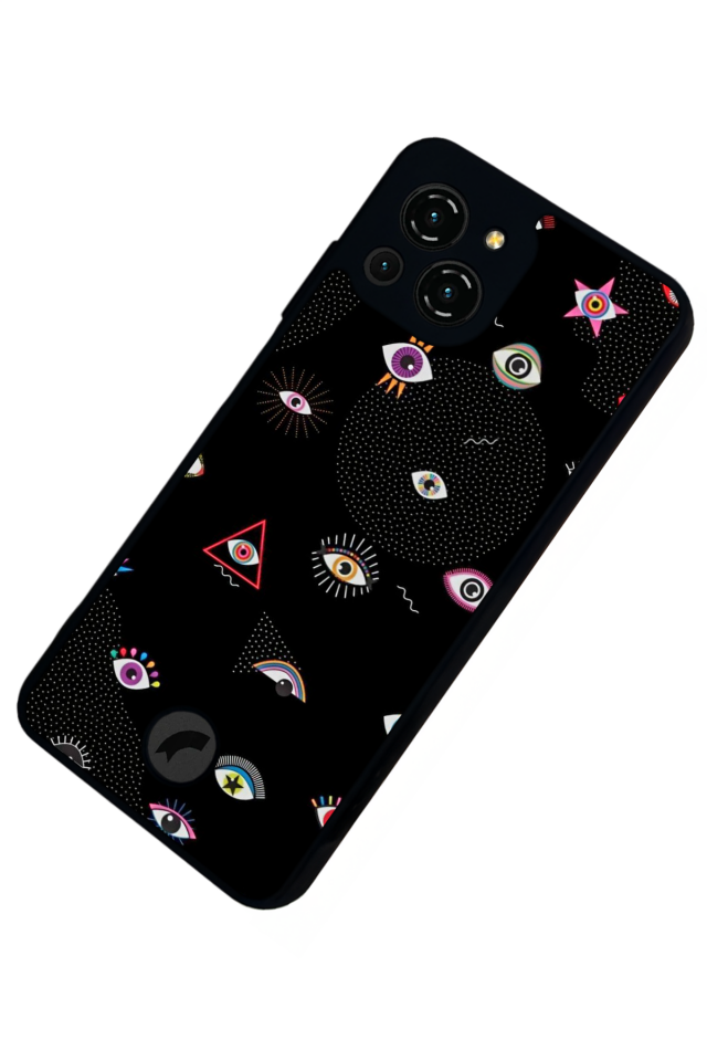 Reeder S23 Pro Max Uyumlu Göz Tasarımlı Glossy Premium Kılıf