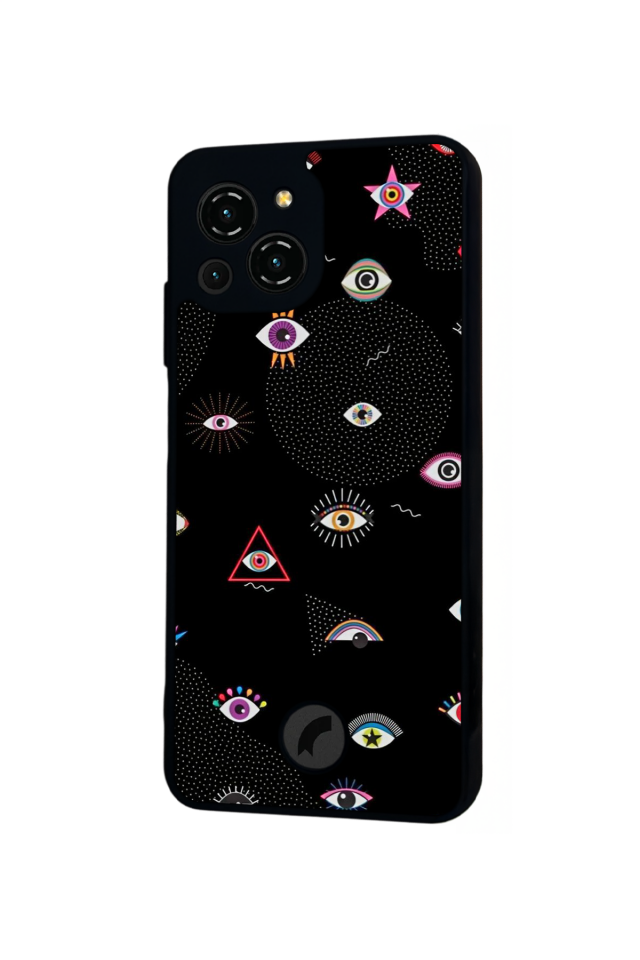 Reeder S23 Pro Max Uyumlu Göz Tasarımlı Glossy Premium Kılıf