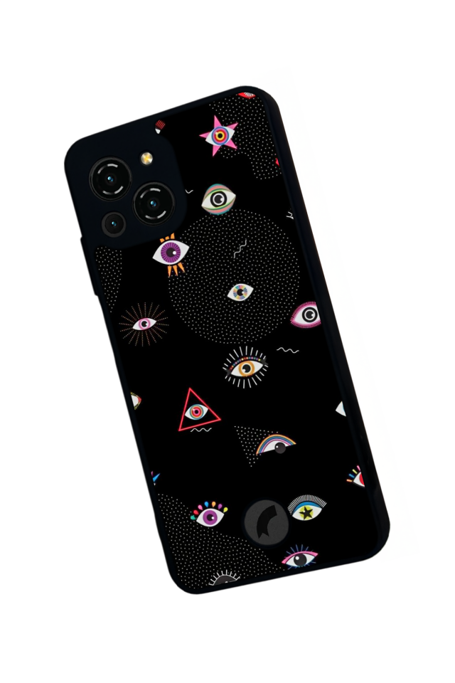 Reeder S23 Pro Max Uyumlu Göz Tasarımlı Glossy Premium Kılıf