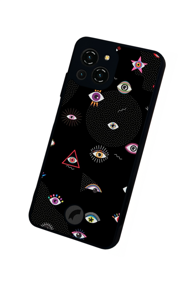 Reeder S23 Pro Max Uyumlu Göz Tasarımlı Glossy Premium Kılıf
