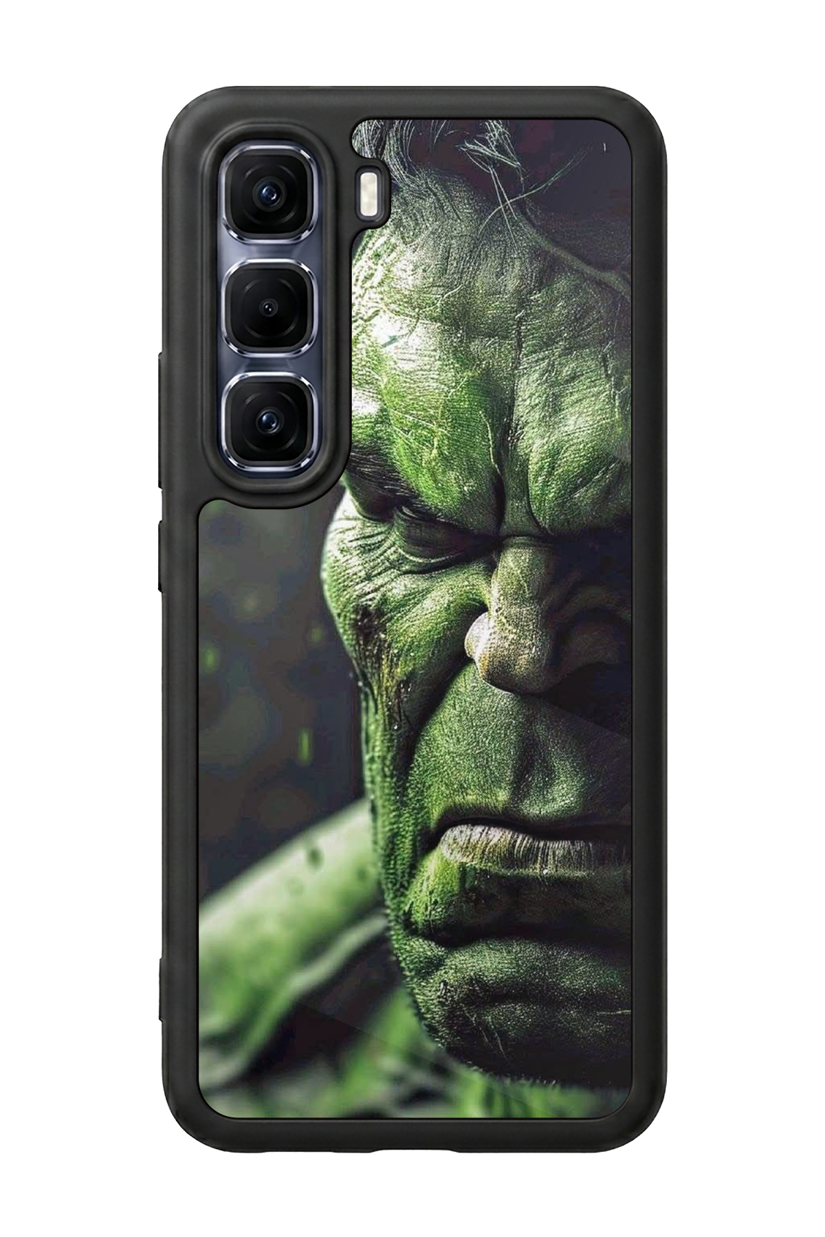Infinix Hot 60 Pro Plus Uyumlu Hulk Tasarımlı Glossy Premium Kılıf