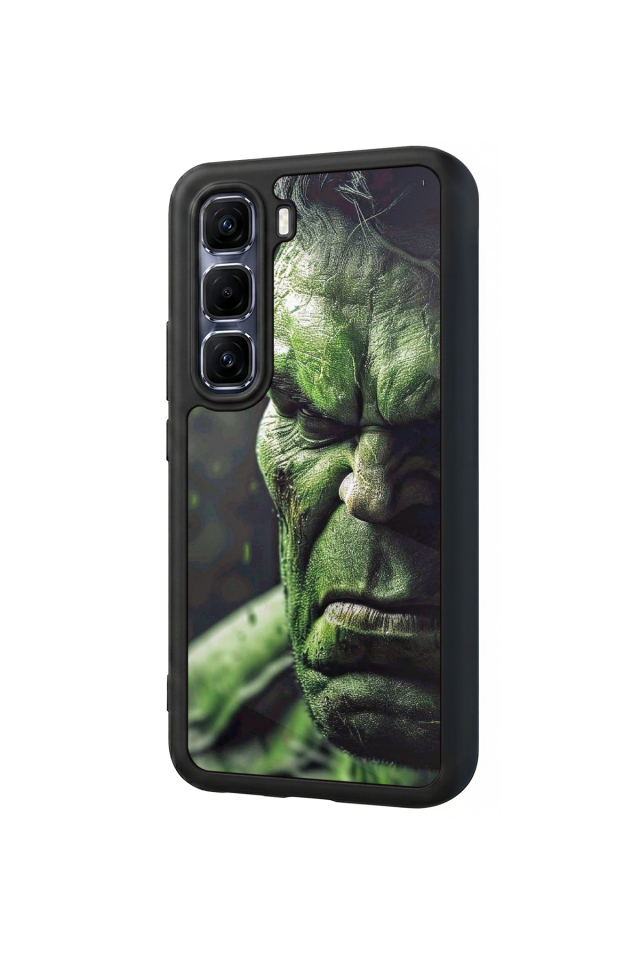 Infinix Hot 60 Pro Plus Uyumlu Hulk Tasarımlı Glossy Premium Kılıf