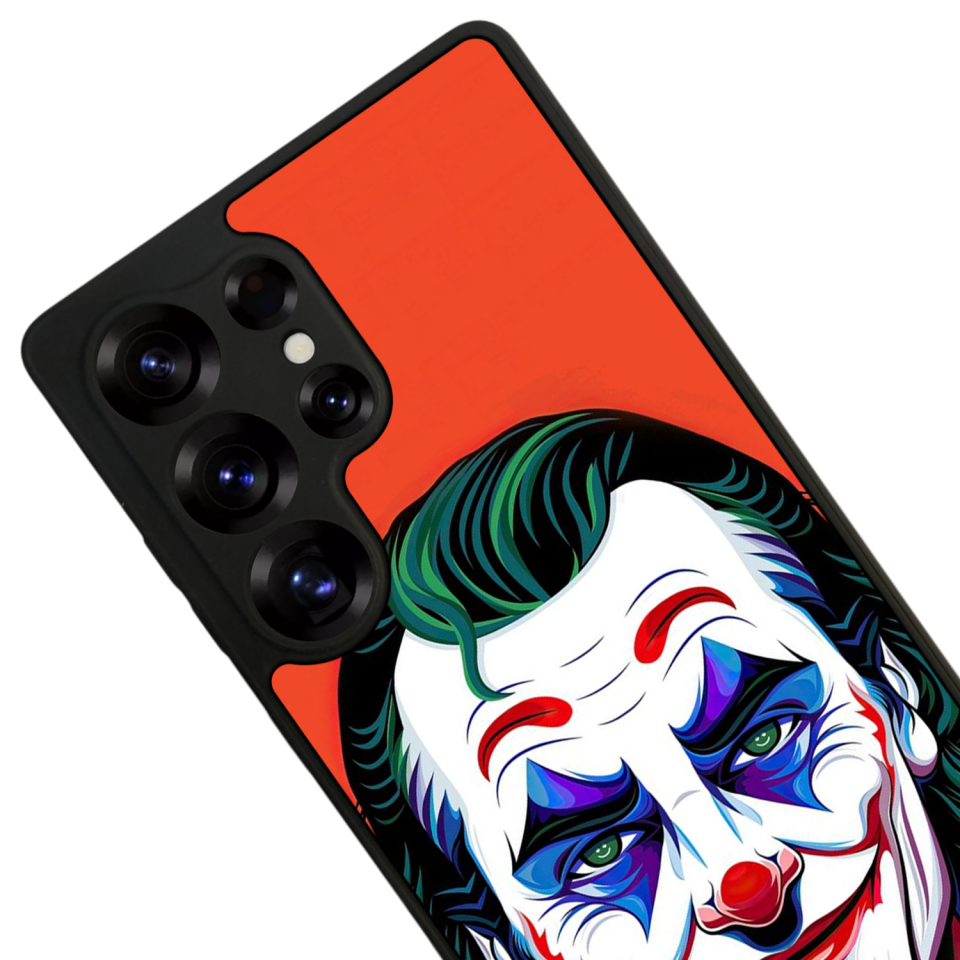 Samsung Galaxy S25 Ultra Uyumlu Joker Tasarımlı Glossy Premium Kılıf