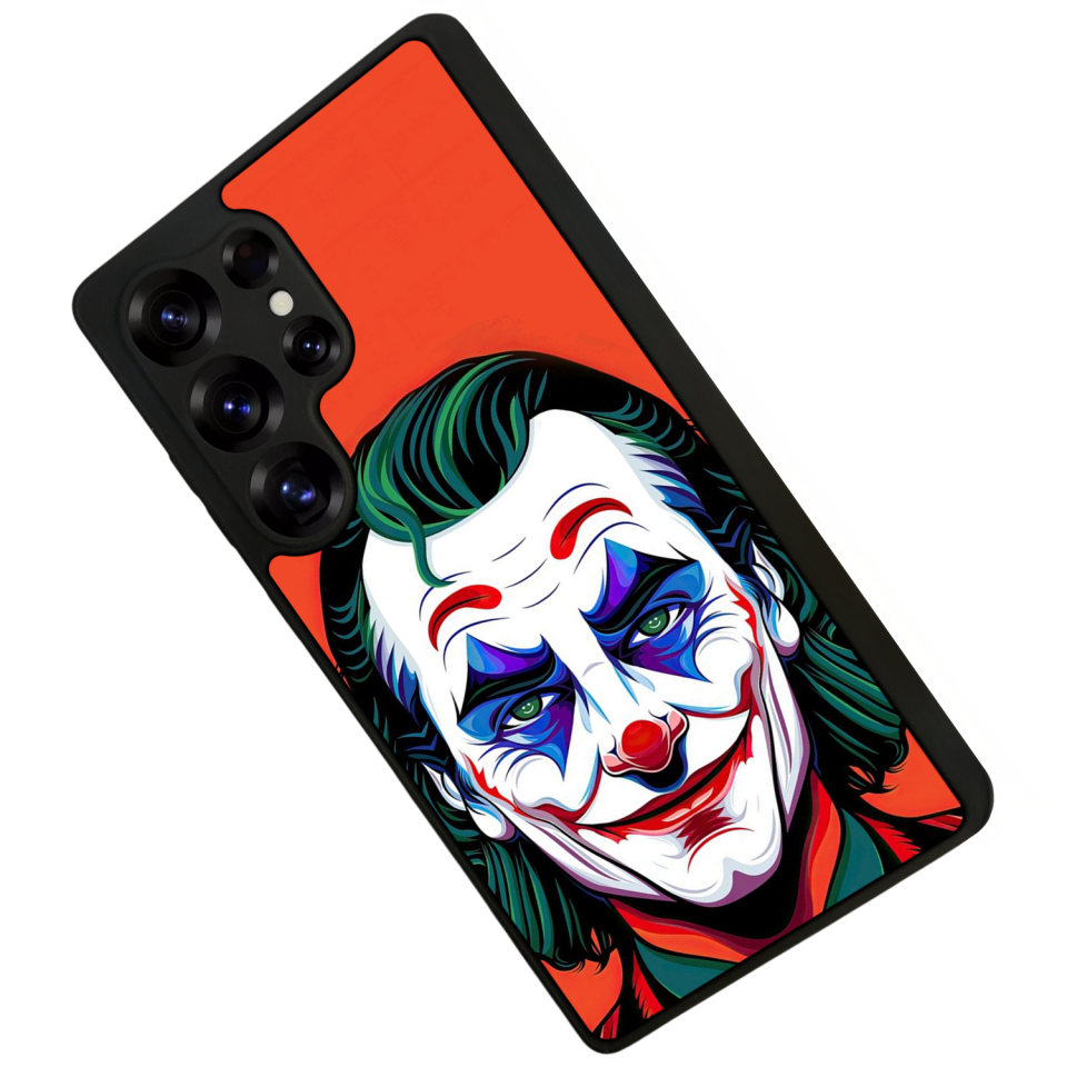 Samsung Galaxy S25 Ultra Uyumlu Joker Tasarımlı Glossy Premium Kılıf