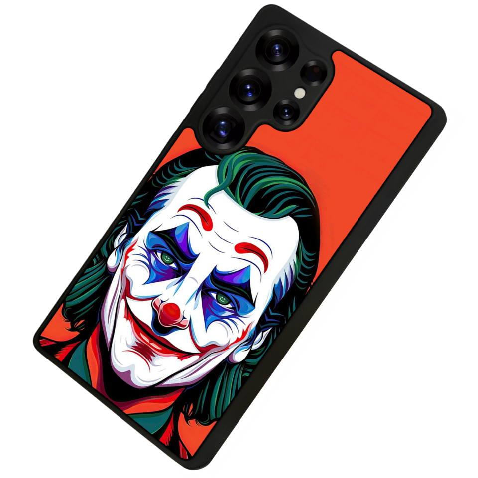 Samsung Galaxy S25 Ultra Uyumlu Joker Tasarımlı Glossy Premium Kılıf