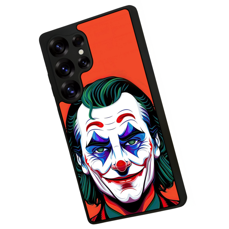 Samsung Galaxy S25 Ultra Uyumlu Joker Tasarımlı Glossy Premium Kılıf