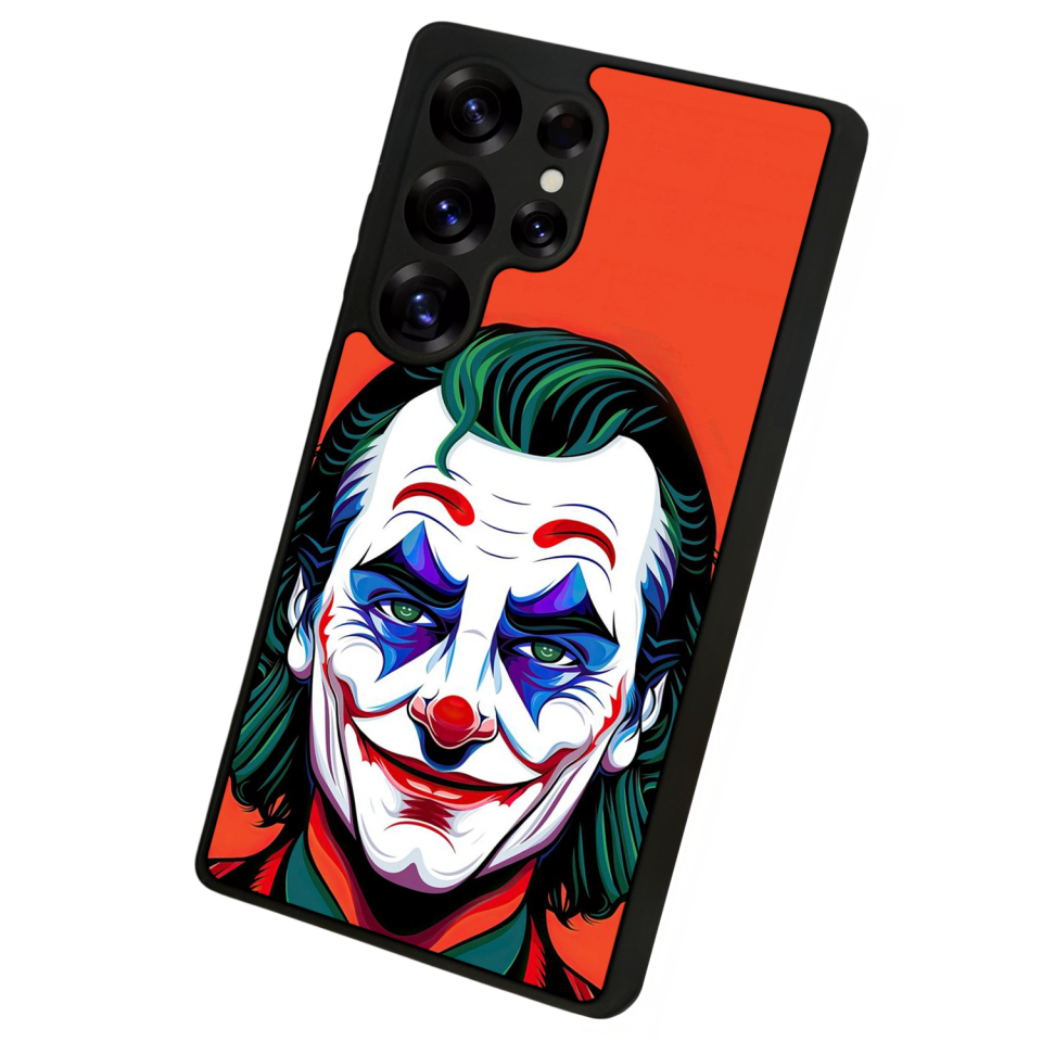 Samsung Galaxy S25 Ultra Uyumlu Joker Tasarımlı Glossy Premium Kılıf