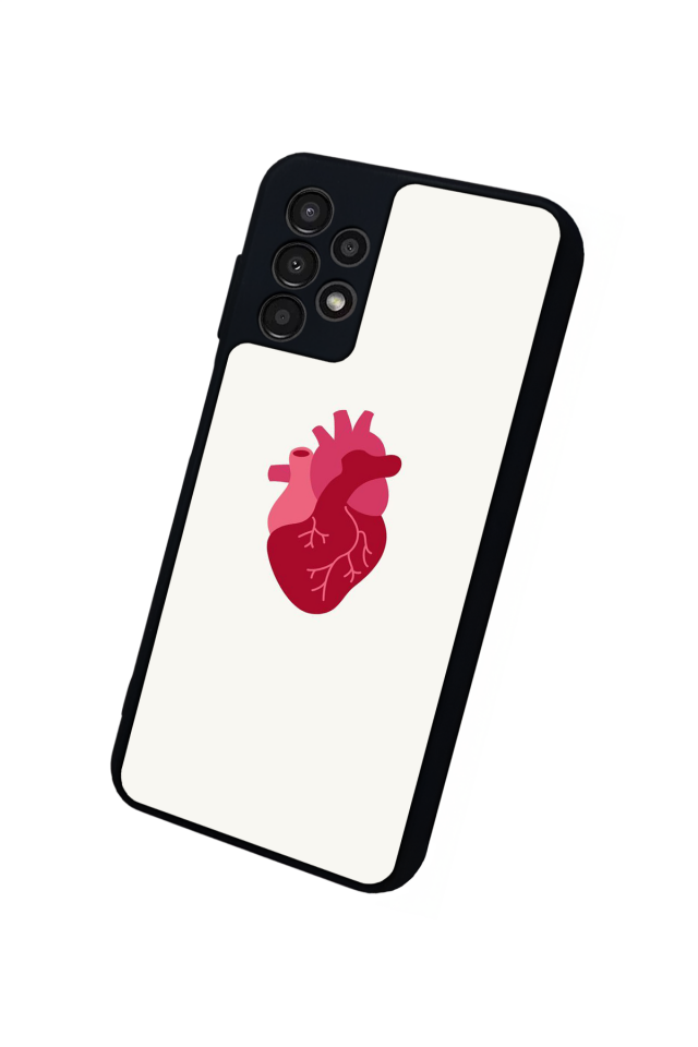 Samsung Galaxy A13 Uyumlu Kalp Love Tasarımlı Glossy Premium Kılıf
