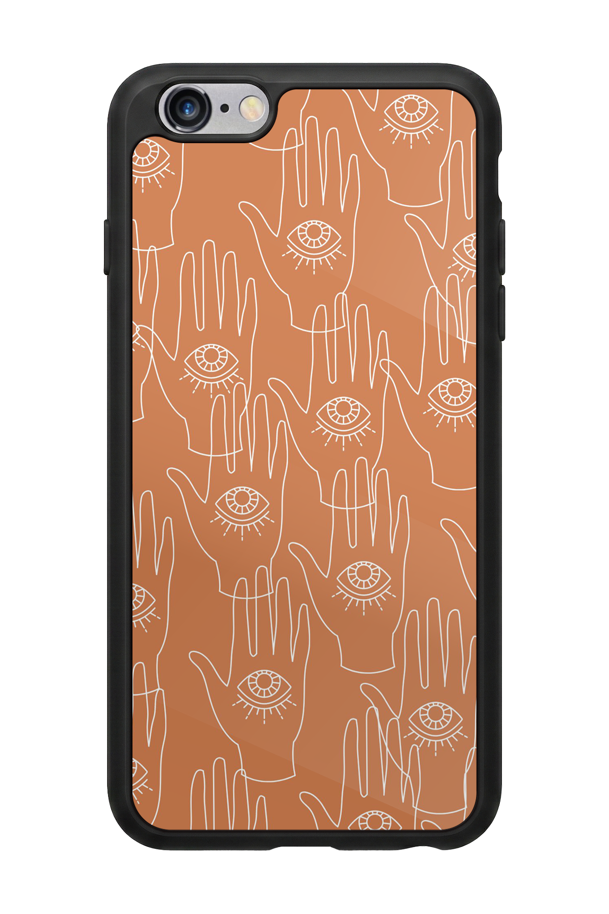 iPhone 6 Plus Uyumlu Line Art Tasarımlı Glossy Premium Kılıf