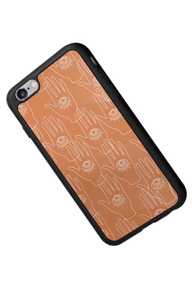 iPhone 6 Plus Uyumlu Line Art Tasarımlı Glossy Premium Kılıf