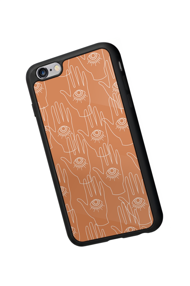 iPhone 6 Plus Uyumlu Line Art Tasarımlı Glossy Premium Kılıf