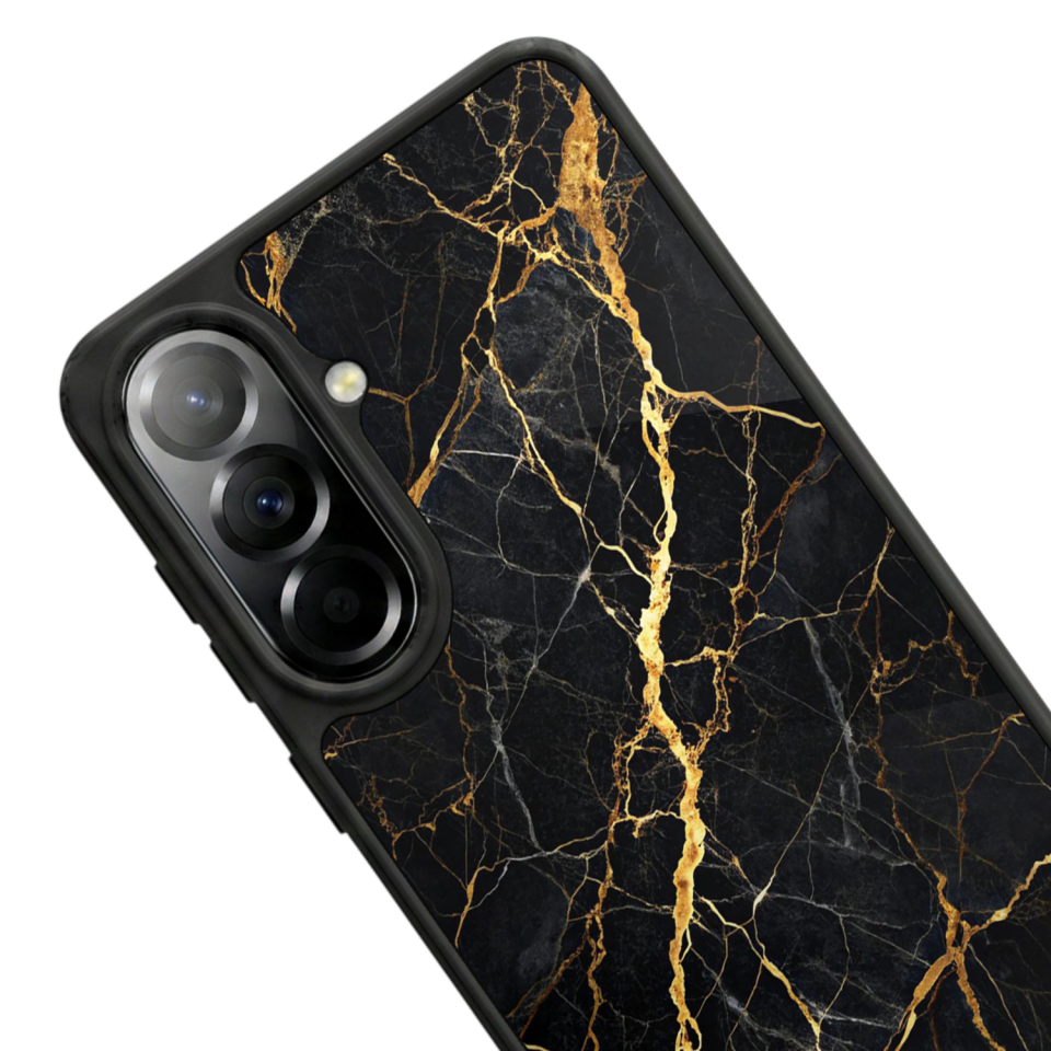 Samsung Galaxy A37 Uyumlu Mermer Marble Tasarımlı Glossy Premium Kılıf
