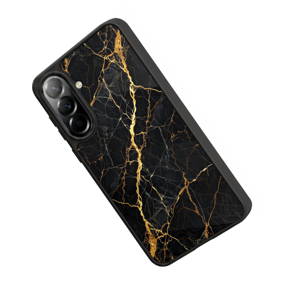 Samsung Galaxy A37 Uyumlu Mermer Marble Tasarımlı Glossy Premium Kılıf