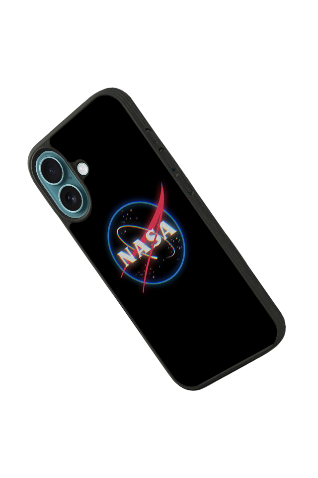 iPhone 16 Uyumlu Nasa Tasarımlı Glossy Premium Kılıf