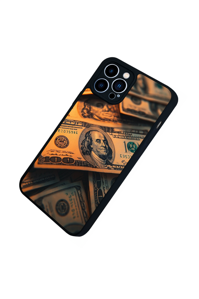 iPhone 12 Pro Max Uyumlu Para Tasarımlı Glossy Premium Kılıf