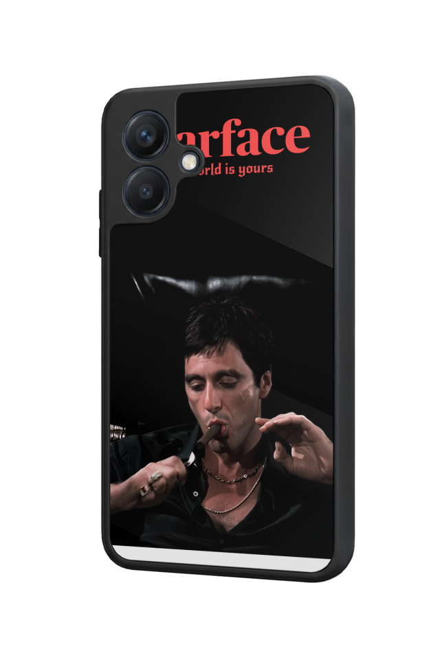 Samsung Galaxy A07 Uyumlu Scarface Tasarımlı Glossy Premium Kılıf
