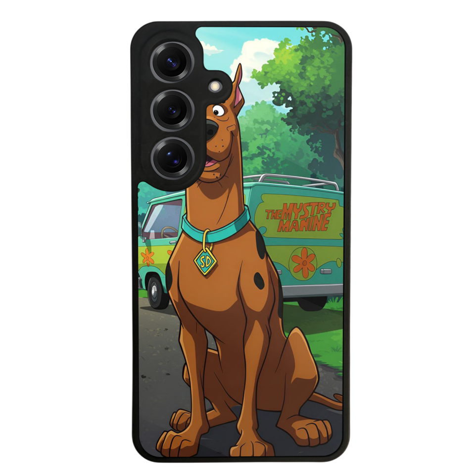Samsung Galaxy S25 Uyumlu Scooby Doo Tasarımlı Glossy Premium Kılıf