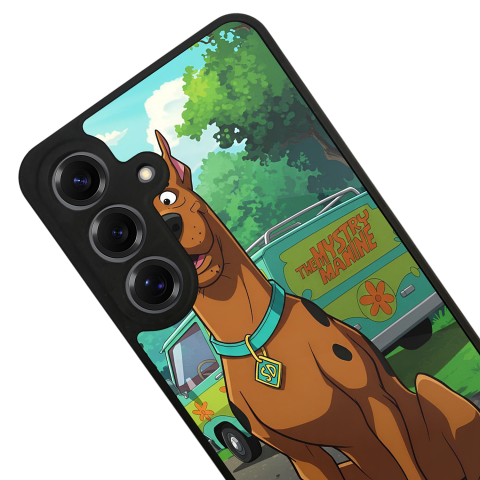 Samsung Galaxy S25 Uyumlu Scooby Doo Tasarımlı Glossy Premium Kılıf