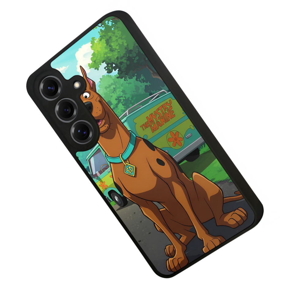 Samsung Galaxy S25 Uyumlu Scooby Doo Tasarımlı Glossy Premium Kılıf