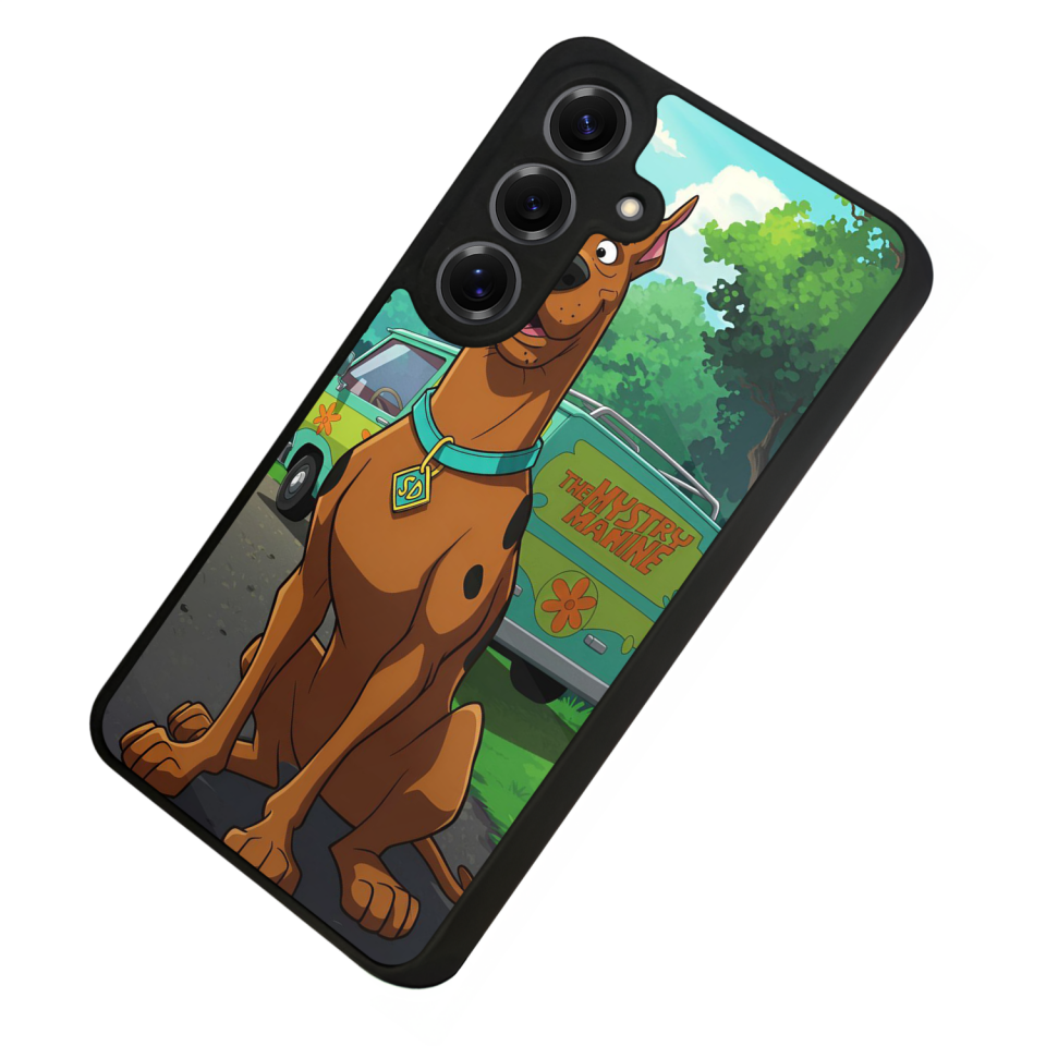 Samsung Galaxy S25 Uyumlu Scooby Doo Tasarımlı Glossy Premium Kılıf