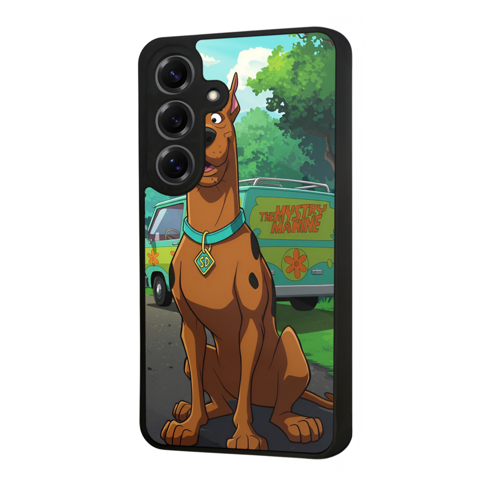 Samsung Galaxy S25 Uyumlu Scooby Doo Tasarımlı Glossy Premium Kılıf