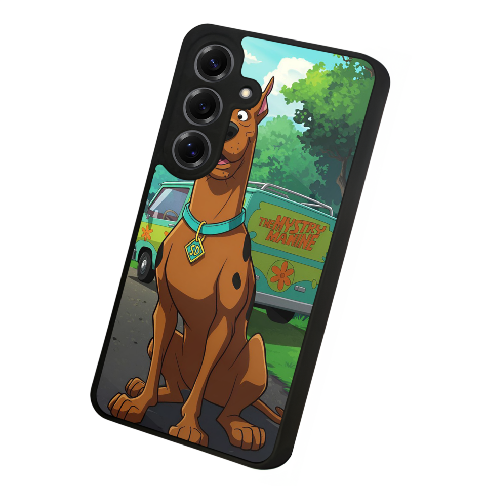 Samsung Galaxy S25 Uyumlu Scooby Doo Tasarımlı Glossy Premium Kılıf