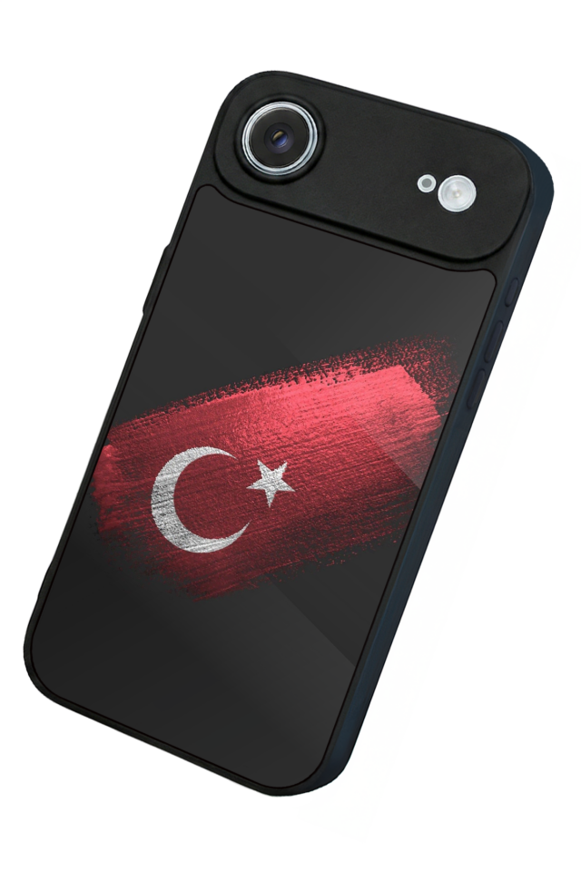 iPhone 17 Air Uyumlu Türk Bayragi Tasarımlı Glossy Premium Kılıf
