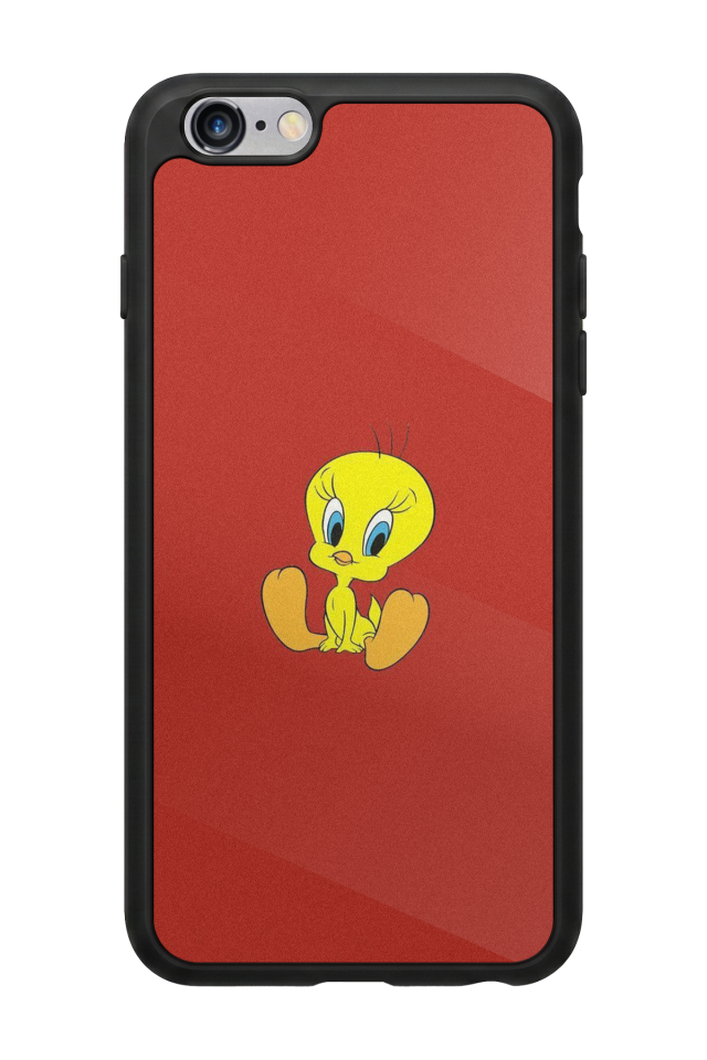 iPhone 6s Plus Uyumlu Tweety Tasarımlı Glossy Premium Kılıf