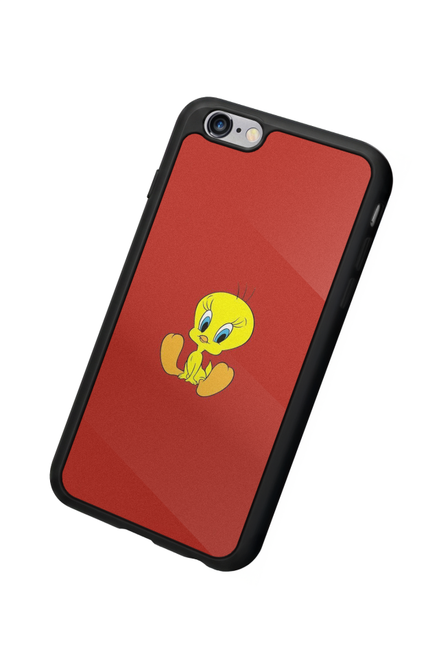 iPhone 6s Plus Uyumlu Tweety Tasarımlı Glossy Premium Kılıf
