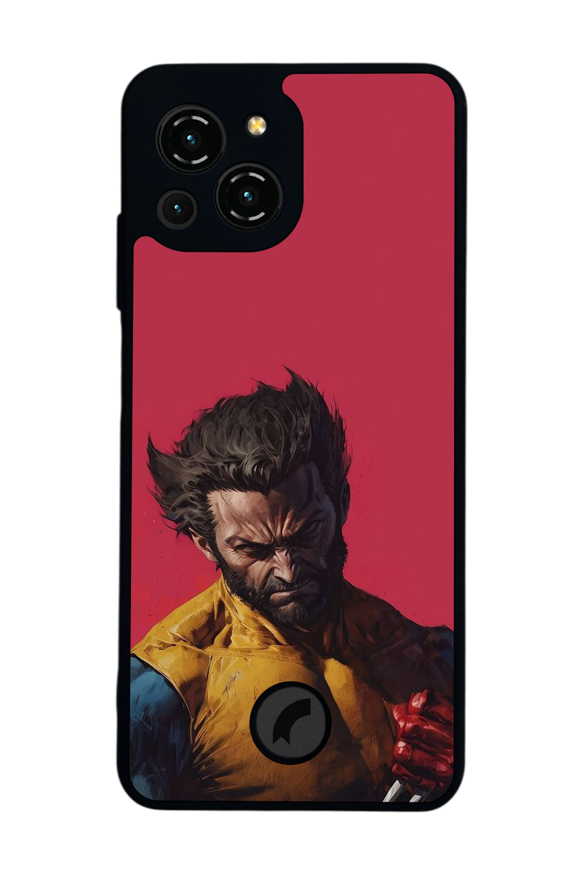 Reeder S23 Pro Max Uyumlu Wolverine Tasarımlı Glossy Premium Kılıf