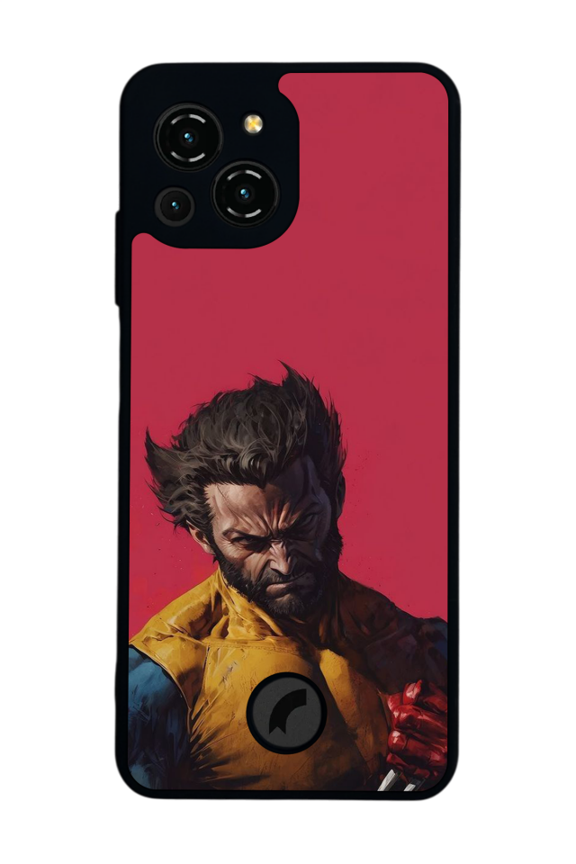 Reeder S23 Pro Max Uyumlu Wolverine Tasarımlı Glossy Premium Kılıf